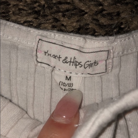 white button tee - Picture 2 of 2